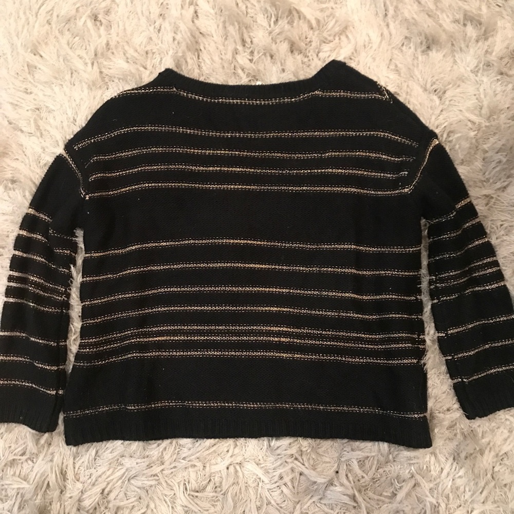 Pippa Lynn sparkly black and gold sweater - Picture 2 of 7